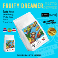 ราคา Fruity Dreamer เมล็ดกาแฟคั่ว Blend Coffee Ethiopia Thai Costa Rica คั่วอ่อนกลาง Tanmonkey Coffee (17957402750)