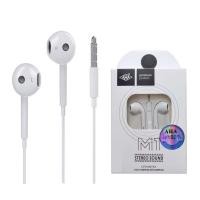 ราคา หูฟัง AHA M1 แจ๊ค 3 5มม รองรับการปรับระดับเสียง โทร เล่นเกม เบส สำหรับ ios Android เบสหนัก ของแท้10 (19471960008)
