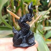 ราคา พญานาค พญานาคราชแกะสลักหยกดำอมเขียว สวยงาม พระแกะสลัก หยก หยกแท้ หยกพม่า งานแกะละเอียด (18259049521)