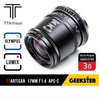 ราคา Wide TTArtisan 17mm f1 4 APSC หลังละลาย สำหรับกล้อง Mirrorless FUJI OLYMPUS SONY PANASONIC CANON NIKONZ NIKON Z เลนส์มือหมุน เลนส์ละลาย เลนส์ กว้าง ไวด์ NZ TTartisans 17 mm f 1 4 m43 (8890854612)