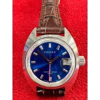 ราคา CITIZEN COSMO STAR DATE 17 JEWELS ระบบไขลาน ตัวเรือนสแตนเลส นาฬิกาผู้หญิง มือสองของแท้ (20525499695)