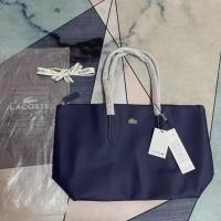ราคา Lacoste กระเป๋าของผู้หญิงNf3687hz กระเป๋ากระเป๋าสะพายบ่ากระเป๋าโททหรูหราความจุมากเรียบง่าย (20354930471)