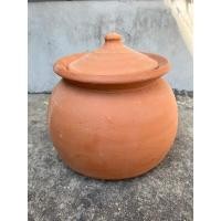 ราคา หม้อดินเผาขนาดใหญ่8นิ้ว ต้มยาสมุนไพร ขนมจีนน้ำยา น้ำสมุนไพร ตุ๋นอาหาร สุกี้ หมูจุ่ม จุ่มแซ่บ (19238258796)
