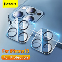 ราคา Baseus 2PCS Phone Lens Protector For iPhone 13 Pro Max 2021 Full Cover Back Lens Protective Tempered Glass (10084394124)