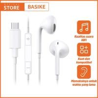 ราคา Basike หูฟัง iPhone ของแท้ หูฟัง 3 5mm หูฟัง type C ของแท้ หูฟังไอโฟน หูฟังไอโฟนแท้ Lightning Bluetooth Connector พร้อมไมค์ for iPhone 14 14 pro 13 Samsung Oppo HUAWEI ของแท้100 earphone (20383276742)