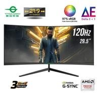 ราคา Titan Army C30SK PRO2 V3 30 UltraWide 21 9 144Hz 200Hz LED Gaming Monitor 2560x1080 Adaptive Sync 1ms MPRT 350cd m2 True 8bit curved R1800 VA Panel Blur Noise Reductions Gen5 monitor firmware (1935870