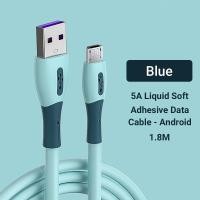 ราคา สายชาร์จเร็วซิลิโคนเหลว USB สำหรับสายชาร์จ Micro Type C โทรศัพท์มือถือ สายชาร์จด่วนสำหรับ iPhone Android (20500956306)