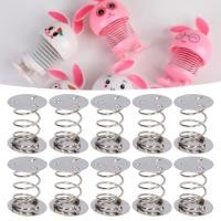 ราคา 10 ชิ้น DIY ฐานสปริงมือทำอุปกรณ์สวิงสปริงแทนสำหรับของเล่นเด็กตุ๊กตา (15404535047)