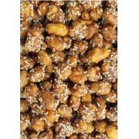 ราคา ถั่วกรอบแก้ว 500กรัม ถั่วลิสงเคลือบน้ำตาลโรยงา หอม หวาน อร่อย (9849273154)