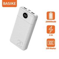 ราคา Basike รับประกัน1ปี แบตสำรอง 20000mAh Power Bank ของแท้ 100 มาตรฐานมอก เพาเวอร์แบงค์ พาเวอร์แบงค์ พาวเวอร์แบงค์20000 แบตเตอรี่สำรอง แท้ PowerBank (20581041995)