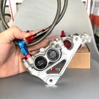 ราคา ปั้ม 8 1 พร้อมขาจับปั้ม พร้อมสายเบรคSwit ฟรี น็อตจับปั้ม งาน 4พอต ใส่เวฟได้ทุกรุ่น (19162066877)