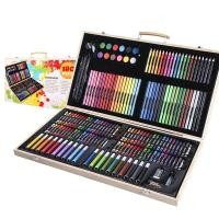 ราคา พร้อมส่งแล้ว แบบกล่องไม้ 180 สี สุดคุ้ม สีสวยระบายง่าย สีไม้ สีน้ำ สีเทียน สีเมจิก พาเลทเยอะ (20449236365)