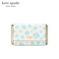 ราคา KATE SPADE NEW YORK MORGAN SEASHELL EMBOSSED FLAP CHAIN WALLET KC080 กระเป๋าสะพายข้าง (20421800978)