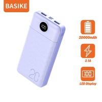 ราคา Basike รับประกัน1ปี แบตสำรอง 20000mAh Power Bank ของแท้ 100 มาตรฐานมอก เพาเวอร์แบงค์ พาเวอร์แบงค์ พาวเวอร์แบงค์20000 แบตเตอรี่สำรอง แท้ PowerBank (20581041994)