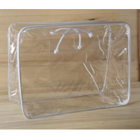 ราคา กระเป๋าใส่ผ้านวม กระเป๋าพลาสติก กระเป๋าใสพลาสติก กระเป๋าใส่ผ้าห่ม กระเป๋าใส กระเป๋าผ้าห่ม จัดระเบียบตู้เสื้อผ้า กระเป๋าใสมีหูหิ้ว (11505139185)