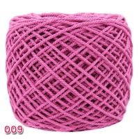 ราคา เชือกฟอก สีชมพูคิตตี้ 009 เชือกฟอกสีล้วน ด้ายฝ้าย ถักหมวก ถักกระเป๋า ถักกระเป๋าใส่แกง 2มม (1777474625)