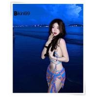 ราคา Bikini99 พร้อมส่งในไทย ชุดว่ายน้ำเซ็กซี่บิกินี่ชุดว่ายน้ำ 3 ชิ้น Bikini 0088 (20572398644)