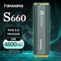 ราคา Fanxiang S660 SSD 4TB 2TB 1TB 500GB 5000MB s M 2 NVMe PCIe4 0x4 SSD Internal Solid State Drive For PS5 PlayStation5 Desktop (20330262839)