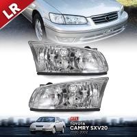 ราคา เสื้อไฟหน้า โคมไฟหน้า รุ่น โตโยต้า คัมรี่ TOYOTA CAMRY SXV20 ปี 2000 2002 ไม่รวมชุดหลอดไฟ และสายไฟ (17877258606)