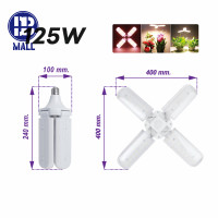 ราคา ไฟปลูกต้นไม้ LED เต็มสเปกตรัม E27 ใบพัดลมเอนกประสงค์ขนาดใหญ่สามารถพับเก็บหลอดไฟได้ เทคโนโลยีการปลูกพืชใหม่ (20526399703)