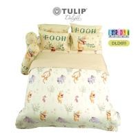 ราคา New TULIP Delight พิมพ์ลาย ดิจิตอลปริ้น DLD011 ลิขสิทธิ์แท้ Disney Pooh ชุดเครื่องนอน ผ้าปูที่นอน ผ้าห่มนวม (20628424149)