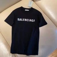 ราคา เสื้อยืดคุณภาพดี Balenciaga เสื้อยืดแขนสั้น ผ้าฝ้าย พิมพ์ลายตัวอักษร แฟชั่นสําหรับผู้ชาย และผู้หญิง (20431122489)