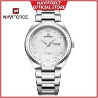 ราคา นาฬิกา NAVIFORCE นาฬิกาข้อมือสำหรับผู้ชายขนาดเล็กเส้นผ่าศูนย์กลาง38 5มม กันน้ำได้แบบลำลอง NF8030ควอตซ์แบบบอกวันที่ (19981622934)