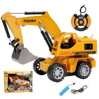 ราคา พร้อมส่ง รถแม็โคร รถบังคับวิทยุของเล่นเด็ก รถบังคับ รถบังคับวิทยุก่อสร้าง รถแม็คโครบังคับรีโมทย์ รถบังคับ รีโมทย์ รถตัก แม็คโคร สีเหลือง รถขุดควบคุมระยะไกล รถขุด รถขุดบังคับ รถแม็คโครบังคับ รถบังคับว 