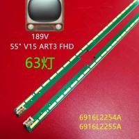 ราคา LG 55uh615 55uh610 55uf680t 55lf630 55uf645 55lx761h แถบไฟ LED63ดวง (15953650625)