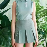 ราคา Raffiuro Crumpled Skirt Golf skirt กระโปรงทรงพลีท กระโปรงทรงจีบใหญ่ กระโปรงกอล์ฟ (20570330418)