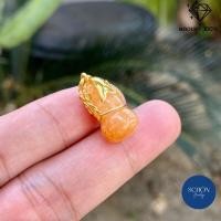 ราคา จี้หยก น้ำเต้าดูดทรัพย์ หัวใจเศรษฐี หยกพม่า หยกแท้ 100 Jadeite Type A ปะหล่น ควอทซ์สีธรรมชาติ งานมือ (17532720952)