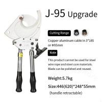 ราคา Heavy Duty Ratchet Cable Cutter J160 J130 J100 J75 J52 Gear Type Manual Steel Strand Wire Cable Shearing Copper Aluminum Cutter (18995865963)
