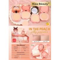 ราคา No 81237 03 Kiss Beauty In The Peach แป้งพัฟ 2 ชั้น 2 สี เนื้อบางเบา คุมมัน ขนาด 19g แป้งสีแมทซ์ และ ผสมชิมเมอร์ มีกระจกในตัว พร้อมพัพแต่งหน้า (12965756196)