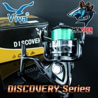 ราคา รอกสปินนิ่ง VIVA DISCOVERY DS5000 RED GOLD BLACK BLUE (6720454127)