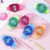 ราคา กบเหลาดินสอ คละสี กบเหลาดินสอจําลอง 3 in 1 พร้อมแปรงยางลบ ทําความสะอาดโต๊ะ กบเหลาดินสอรูปทรงนาฬิกาพร้อมยางลบ พร้อมส่ง (20579165163)