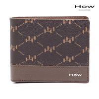 ราคา How กระเป๋าสตางค์พับสั้น มีช่องใส่เหรียญ รุ่น HHW0292 สีน้ำตาล (19721357344)