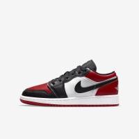 ราคา ลิขสิทธิ์แท้ Authentic NIKE Air Jordan 1 Low Bred Toe และ Bred Toe 2023 สีสุดฮิต (14948557014)