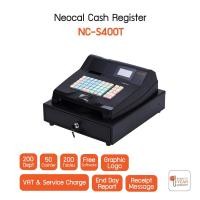 ราคา Neocal เครื่องใช้สำนักงาน นีโอแคล เครื่องบันทึกเงินสด NC S400T สีดำ สำหรับร้านกาแฟ ร้านค้าปลีก ร้านอาหาร (13421788167)