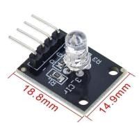 ราคา RGB LED 5mm Module โมดูล RGB LED 5 mm Common Cathode KY 016 By Zerobike (18097899978)