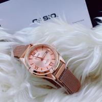 ราคา Watchhiend นาฬิกาข้อมือCasio สายแม่เหล็ก ปรับสายได้เอง เหมาะสำหรับคุณผู้หญิง มีหน้าปัดประดับเพชรหลายแบบและแบบอื่นๆให้เลือก (12115240628)