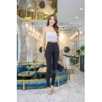 ราคา INTREND กางเกงสกีนนี่เอวสูงผ้าซูปเปอร์ป้าย (2684428160)