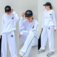 ราคา เซทเสื้อคอกลมแขนยาว ใส่ซกชายเสื้อและปลายแขน มาพร้อมกางเกงขายาวจั้มปลายขา ชุดเซ็ท ชุดเซต Yunaka (19866065240)