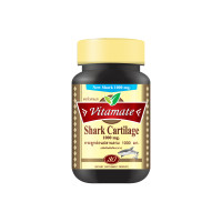 ราคา ไวตาเมท กระดูกอ่อนปลาฉลาม 1000 มก บรรจุ30 เม็ด Vitamate Shark cartillage 1000 mg (884100967)