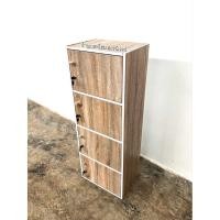 ราคา ชั้นวางของอเนกประสงค์4ชั้น พร้อมกุญแจล็อค 7 สี (8728946410)