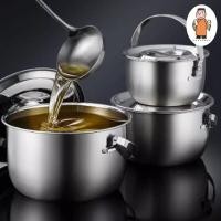 ราคา หม้อแขกสแตนเลส หม้อหุงข้าว หม้อแขก ชุดหม้อสแตนเลส หม้อสแตนเลส หม้อสแตนเลสหนา หม้อใส่แกงมีฝา มีหูหิ้ว คุณภาพดี หนา ทนทาน 4ใบ ชุด (20658693885)