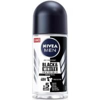ราคา ส่งฟรี นีเวีย Nivea roll on ลูกกลิ้ง 50 25 12ml Fresh active white dry cool kick invisible black and white stress protect Deep cool powder silver protect mistine top country (20540691453)