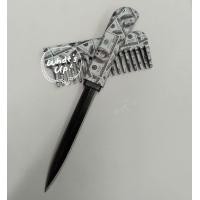 ราคา มีดพก มีดอุปกรณ์เดินป่า มีดทรงหวี หวีช่อนมีด ลายสวยๆ เหมาะสำหรับแต่งทรงผม มีดอเนกประสงค์ คละลาย (20574038647)