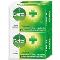 ราคา สบู่ Dettol เดทตอล สบู่ก้อน สูตรแอนตี้แบคทีเรีย ปกป้องกลิ่นกาย ก้อนละ65 กรัม แพ็ค 4 ก้อน (19981714954)