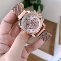 ราคา นาฬิกา ผู้หญิง Geneva เจนีวาแบรนด์ แท้ สไตล์ MK ปาเต๊ะสายเเม่เหล็ก มีหลายสีหลายเเบบให้เลือก (19940134487)