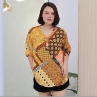 ราคา เสื้อคอวี ลายผ้าไทย (19564539009)